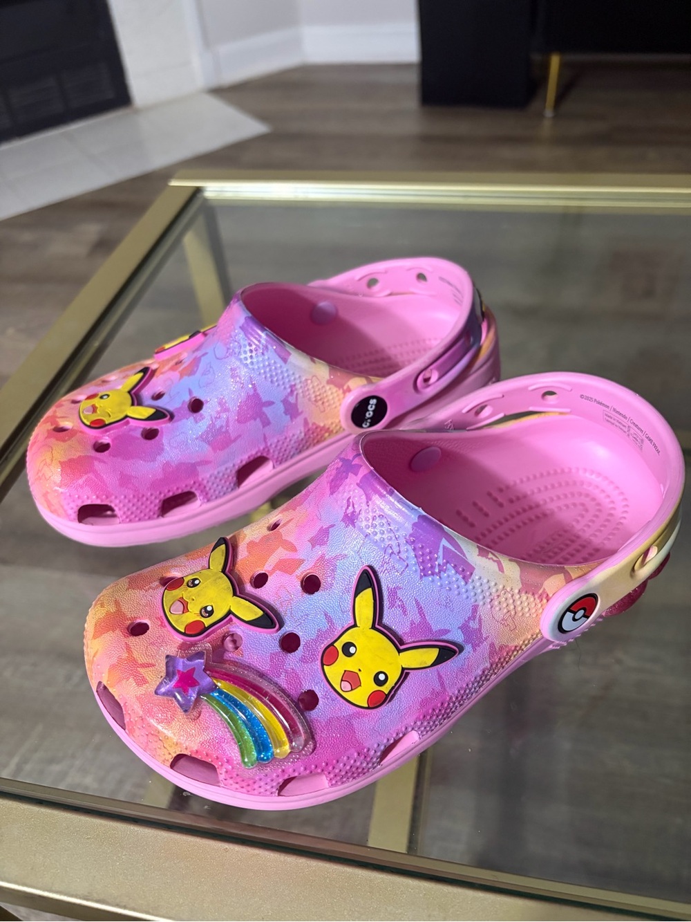 Kids Pokemon Crocs w/Charms